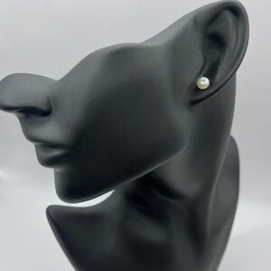 South Sea Pearl Button Earrings